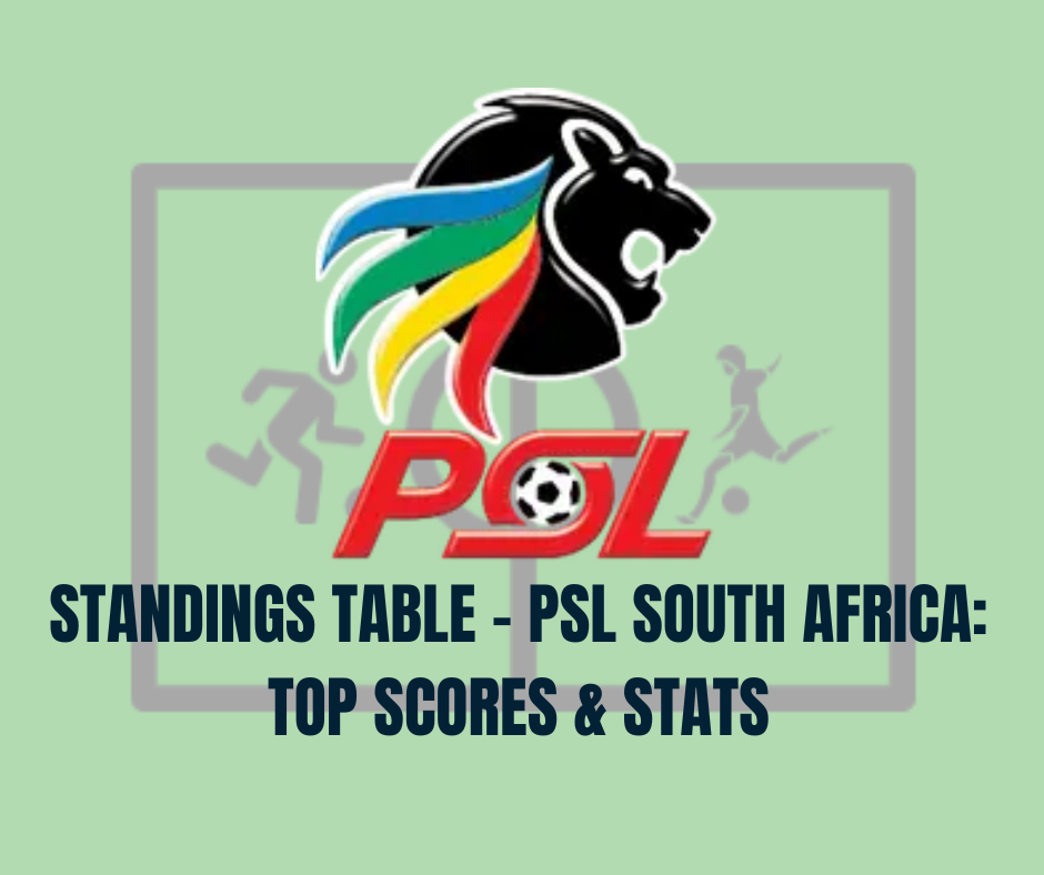 South Africa PSL 2025/26 Standings Table and Teams