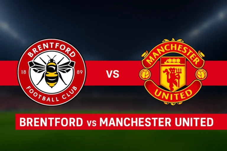 Brentford vs Manchester United Starting XI, Live Score