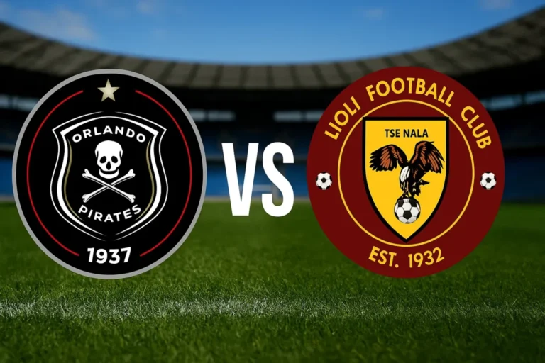 Orlando Pirates Starting line up vs Lioli: Live Streaming Links