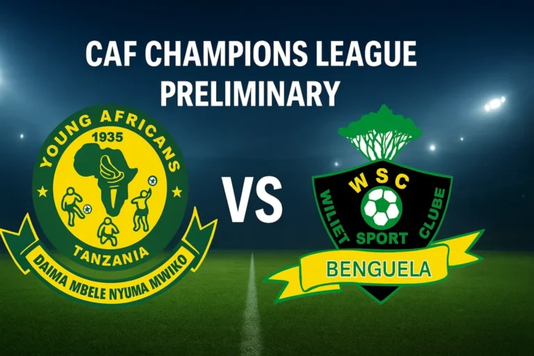 Kikosi Cha Yanga SC leo vs Wiliete: Live Streaming Links