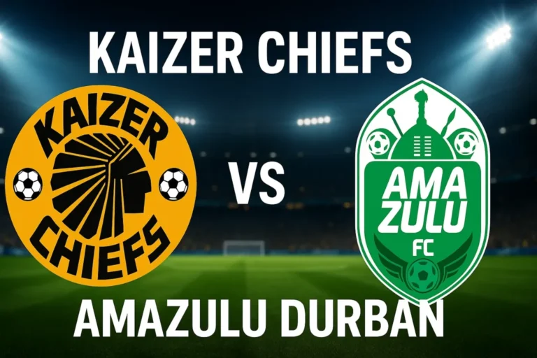 Kaizer Chiefs vs AmaZulu: Starting Lineup, Live Score