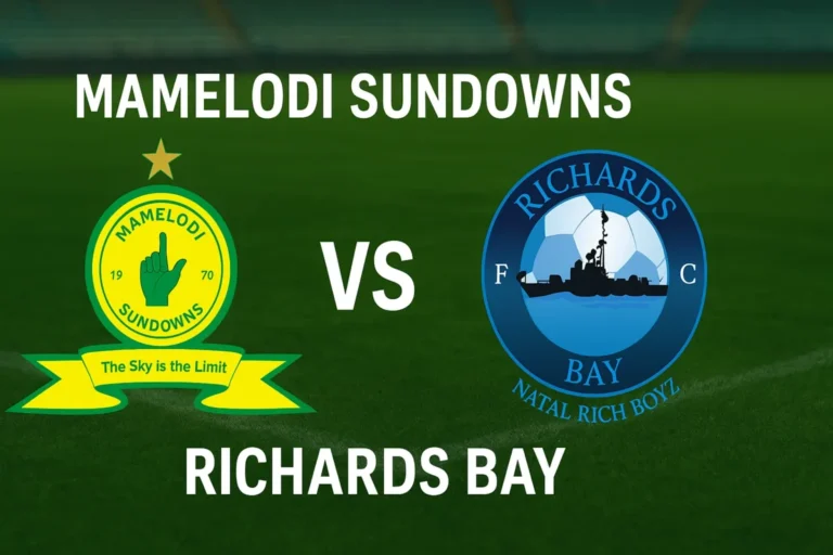 Mamelodi Sundowns Starting XI vs Richards Bay, Live Score