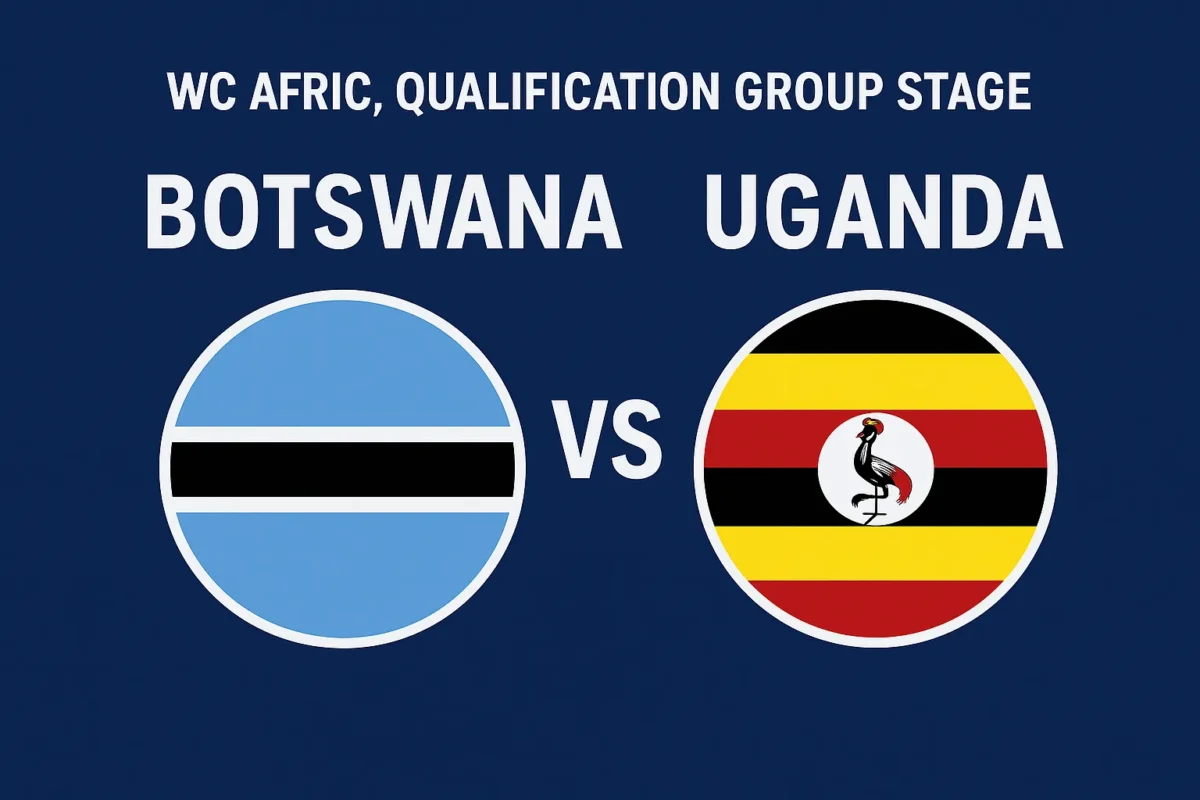 Botswana vs Uganda Lineup, Results in Live Score
