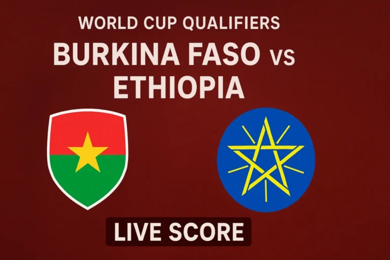 Burkina Faso vs Ethiopia Prediction WC Qualifiers Live Score