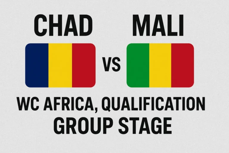 Chad vs Mali: WC Africa, Qualification Group Stage