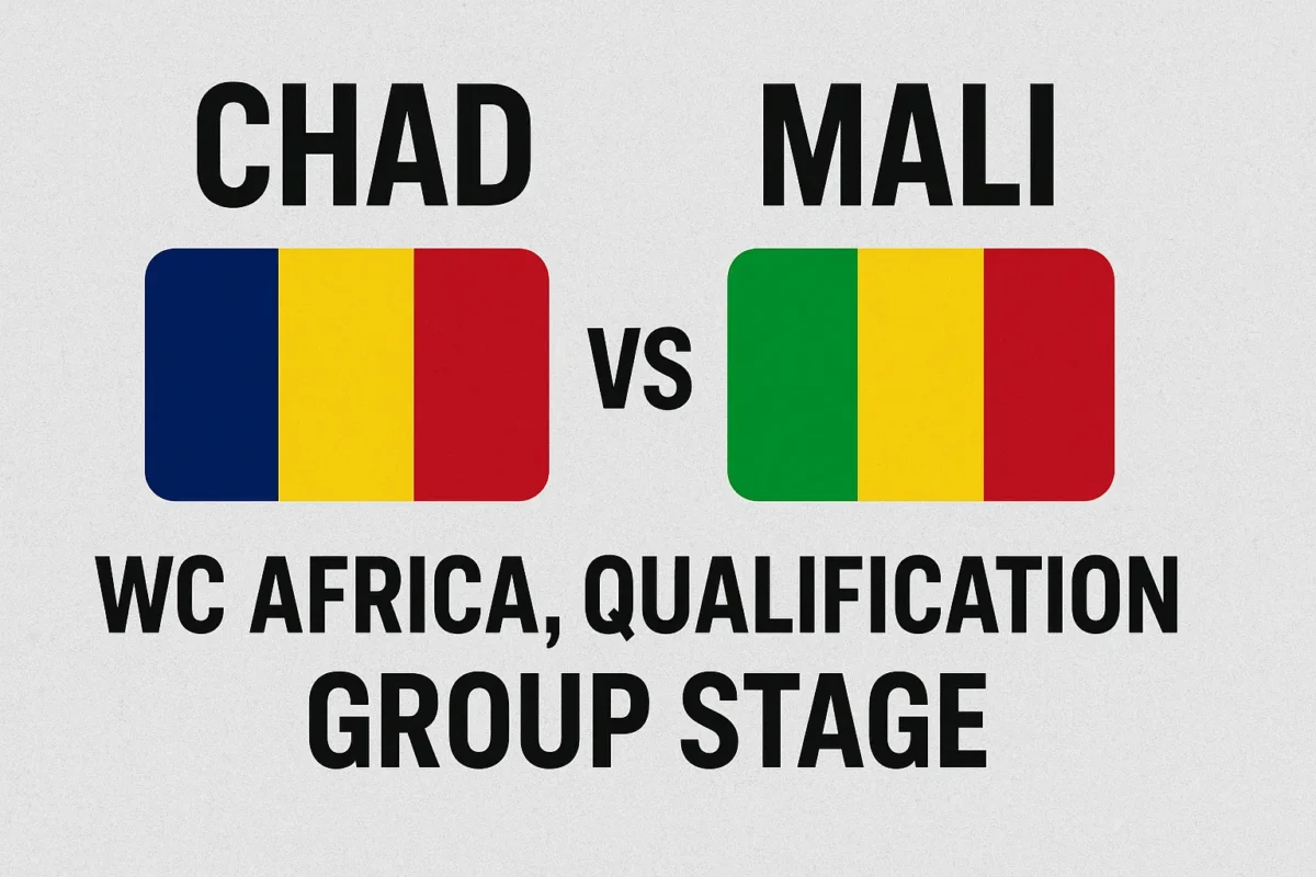 Chad vs Mali: WC Africa, Qualification Group Stage