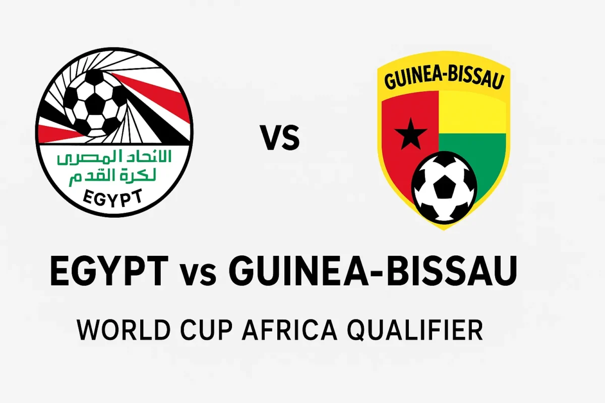 Egypt vs Guinea Bissau Prediction, Live Score | WC Qualifiers