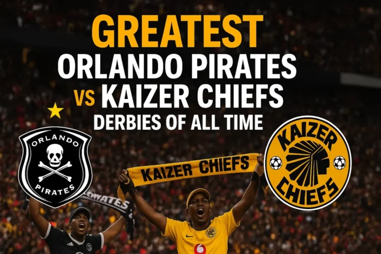 Greatest Orlando Pirates vs Kaizer Chiefs Derbies of All Time