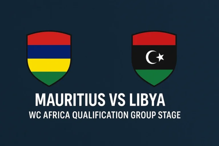 Mauritius vs Libya: WC Africa Qualification Group Stage