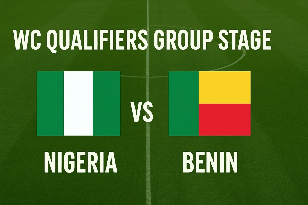 Starting Lineup For Nigeria vs Benin And Live Score