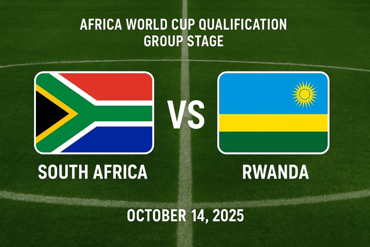 Starting Lineup For South Africa vs Rwanda, Live Score