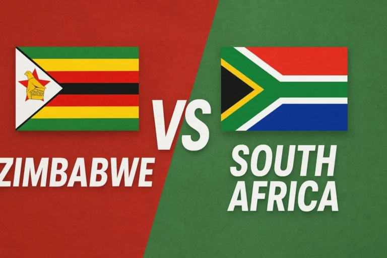 Zimbabwe vs South Africa Starting Lineup, Live Score