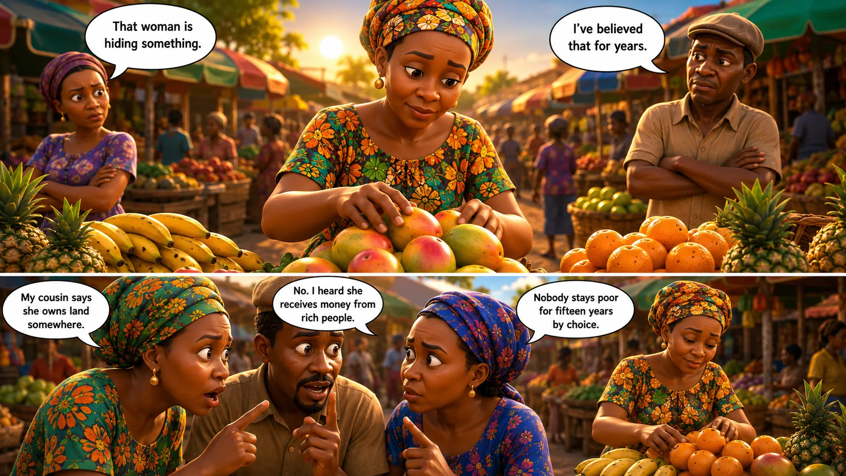 The Fruit Seller Everyone Ignored Became the Pride of Her Town