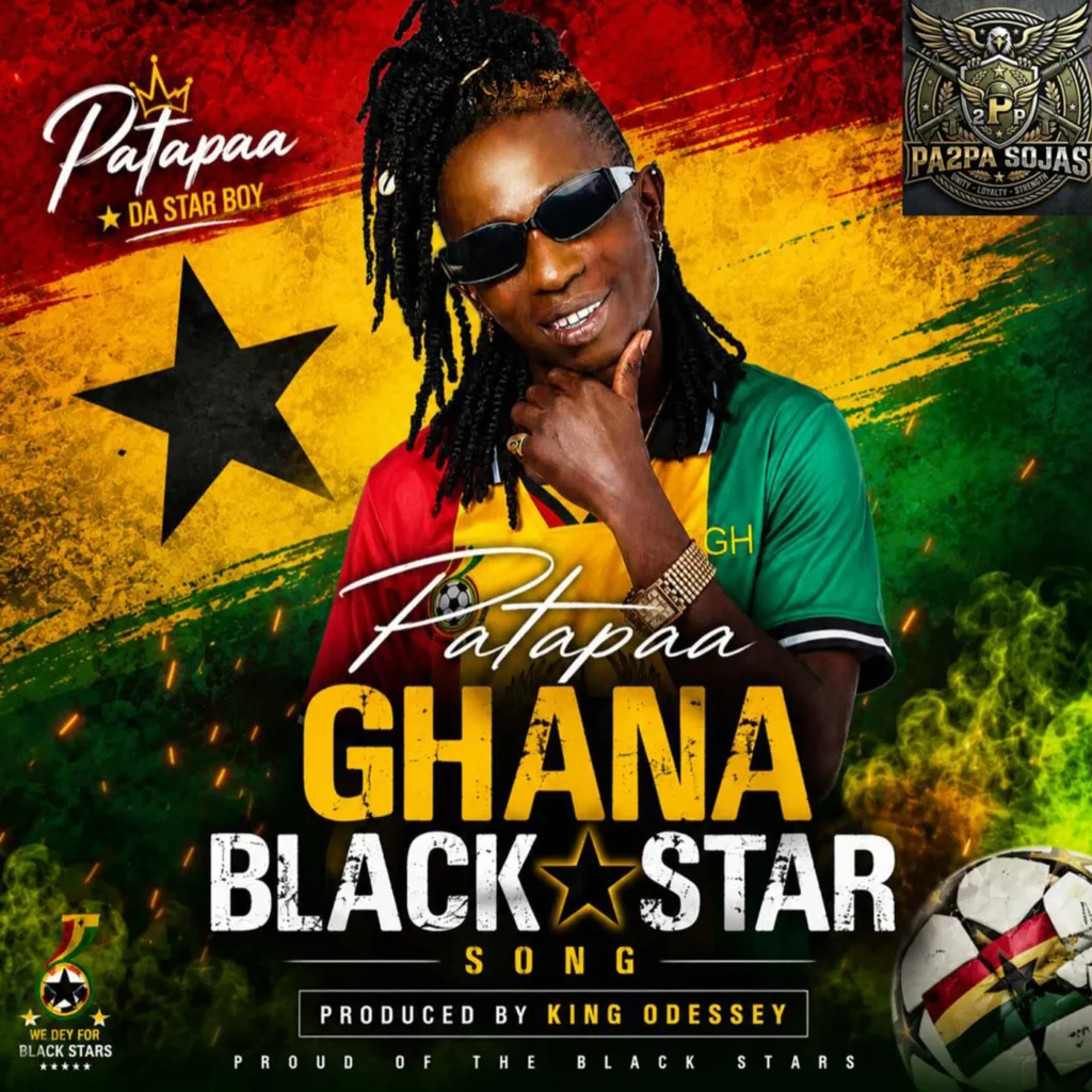 Patapaa's Ghana Black Star Song: Patriotic Football Anthem for Ghana