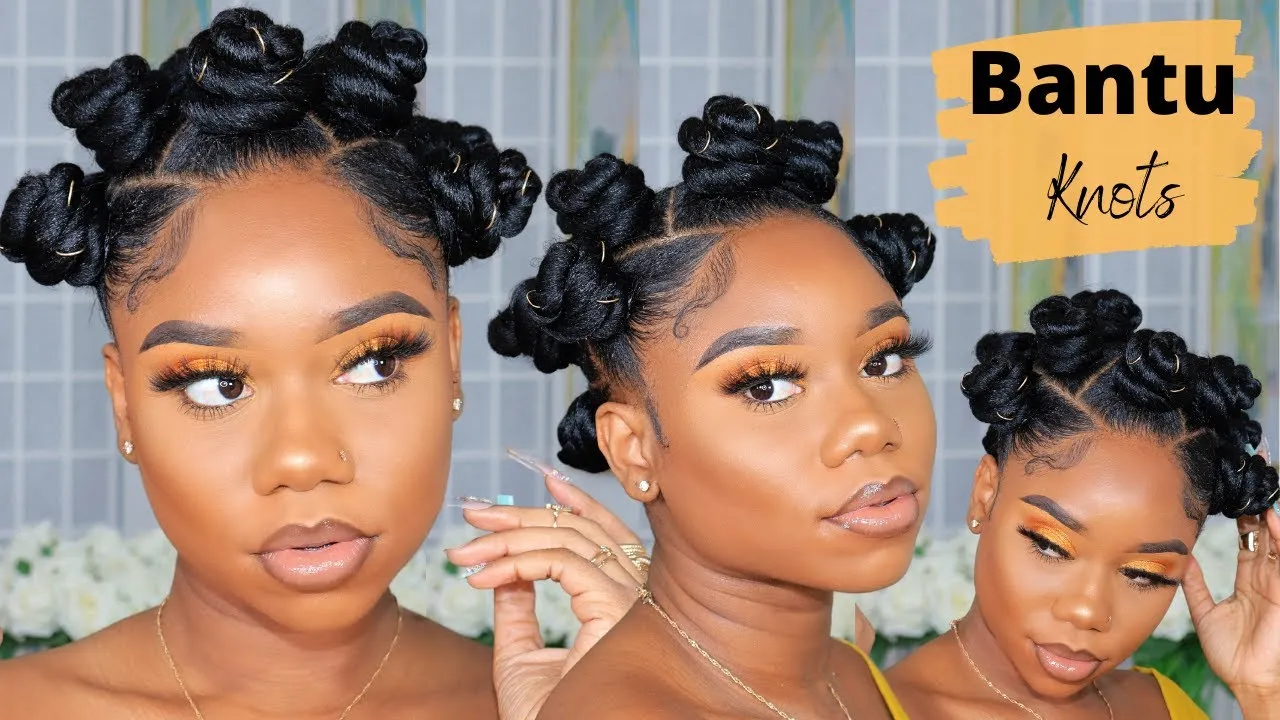 Bantu Knots Hairstyle
