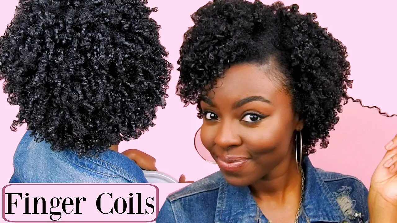 Finger Coils Hairstyle