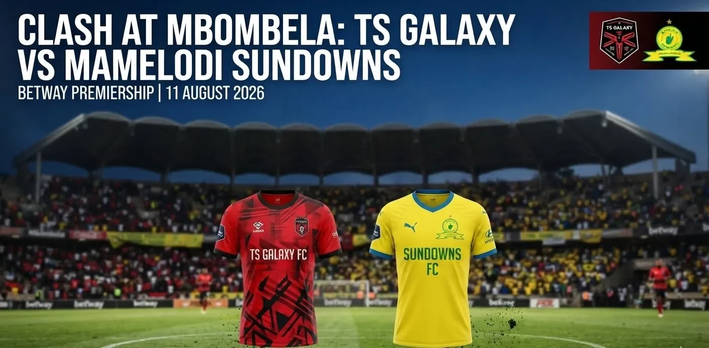 TS Galaxy vs Mamelodi Sundowns Lineup, Live Score | 11/08/2026